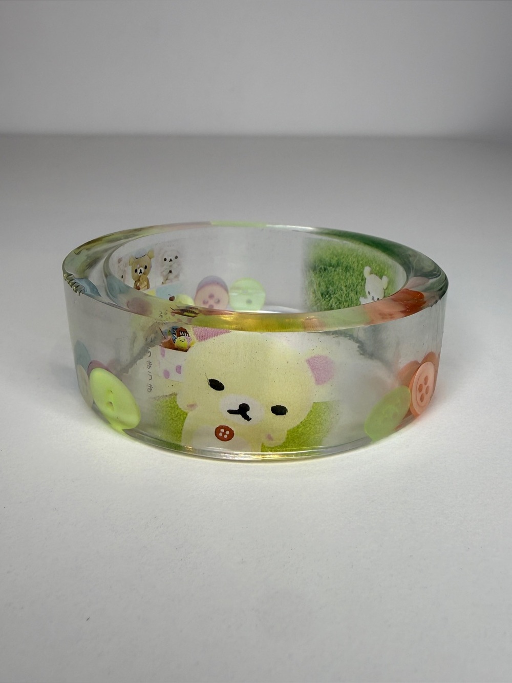 Rilakkuma button bangle